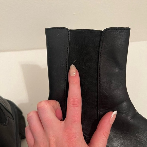 Zara Black Ankle Boots - Picture 7 of 7